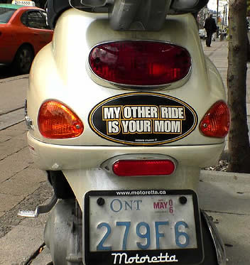 Warning: Some stickers may offend but will always make you smile.